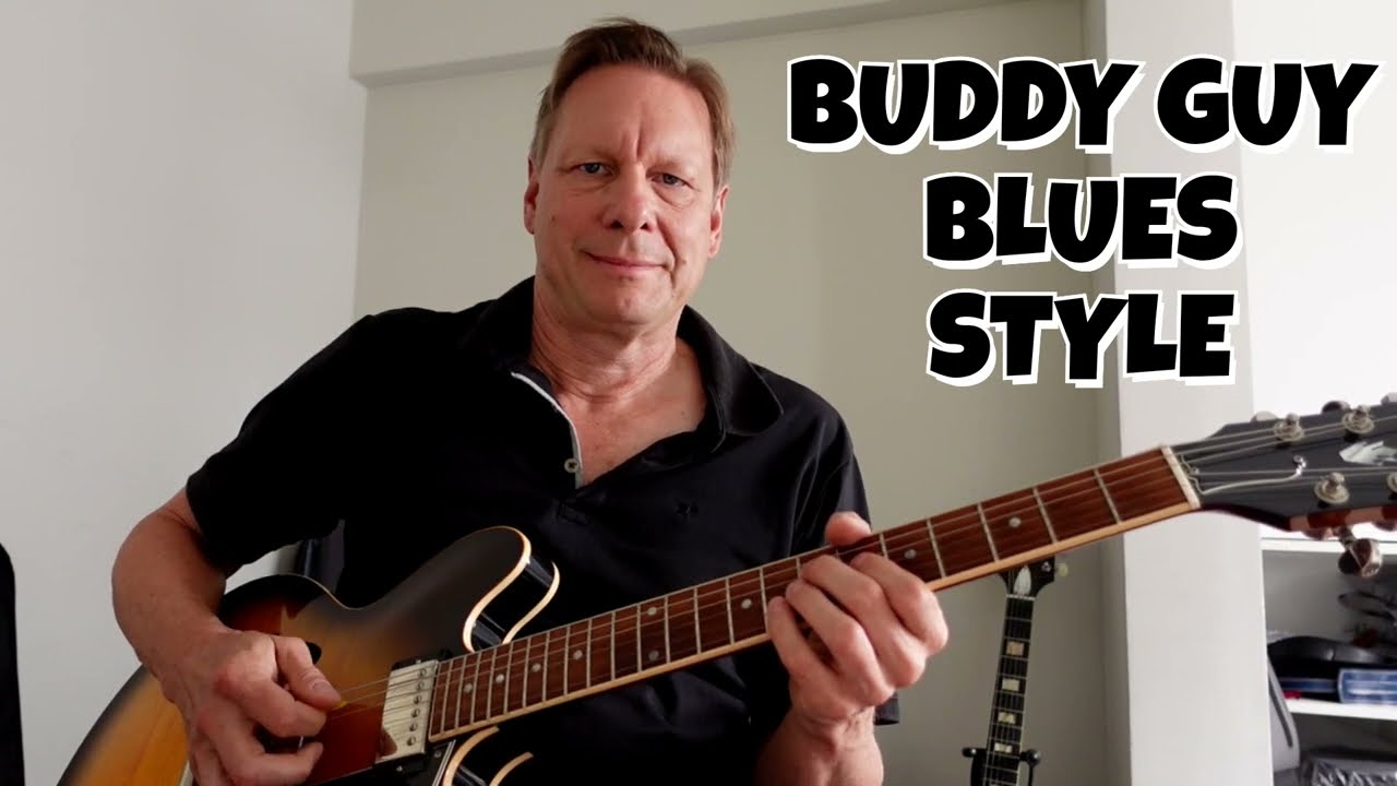 Learning Buddy Guy's 12 Bar Shuffle Rhythm in A