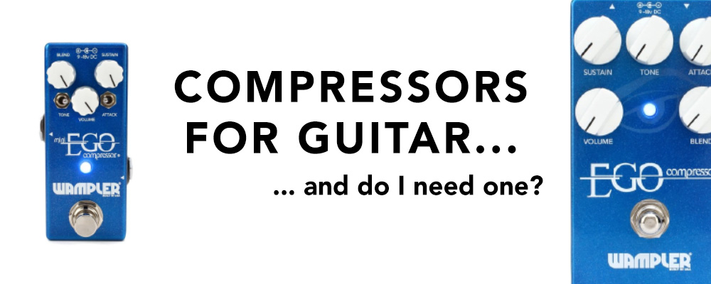 A simple guide to guitar compressors and their controls.