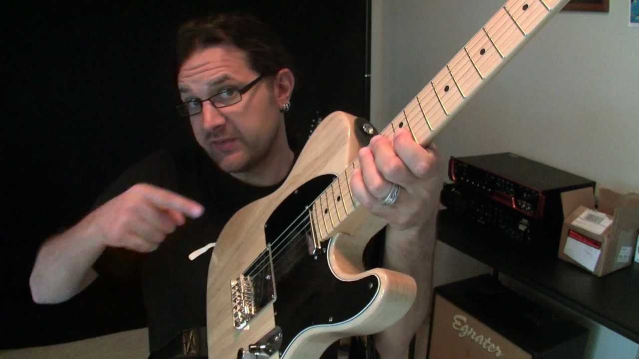 DiMarzio Area T neck pickup installed in a Fender Telecaster.