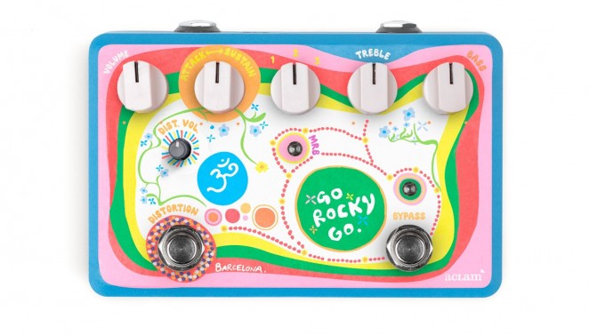 The Aclam Go Rocky Go pedal, a modern take on the Vox Conqueror.