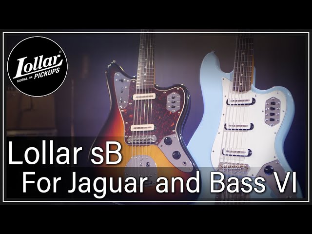 Lollar sB Single-Coil Pickups designed for Jaguar and Bass VI guitars.