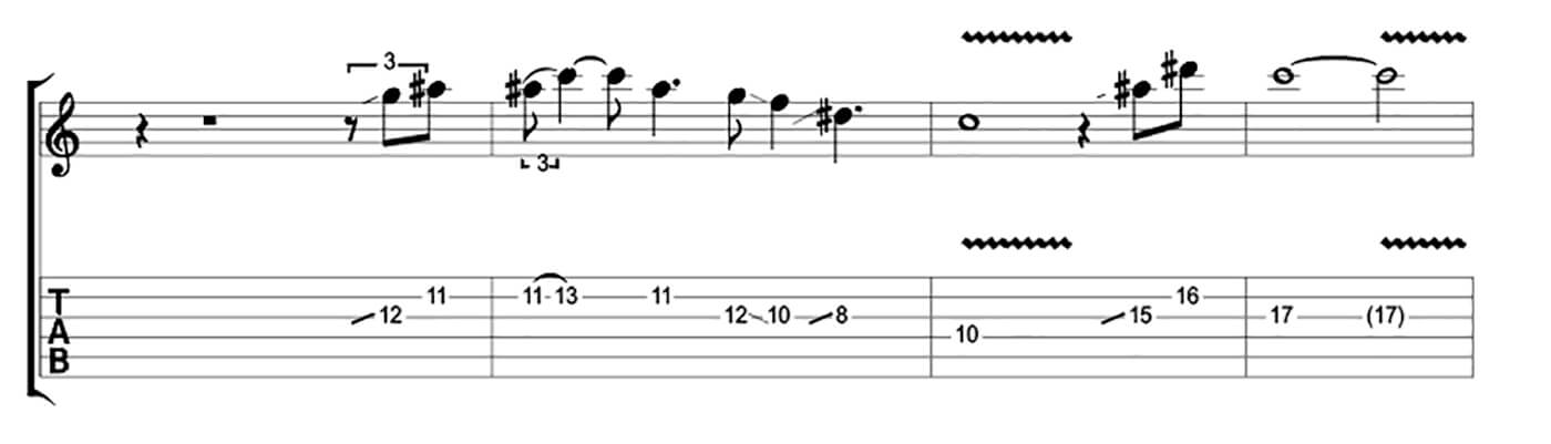 Step-by-step breakdown of Buddy Guy’s signature blues lick.