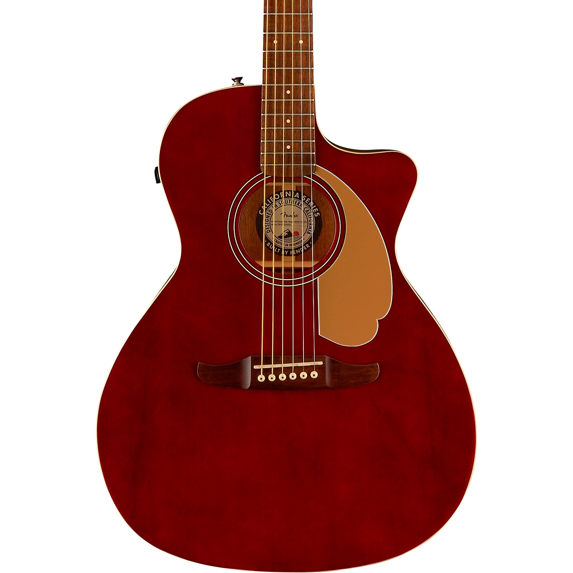 Fender Newporter Player Limited Edition in Midnight Wine finish.
