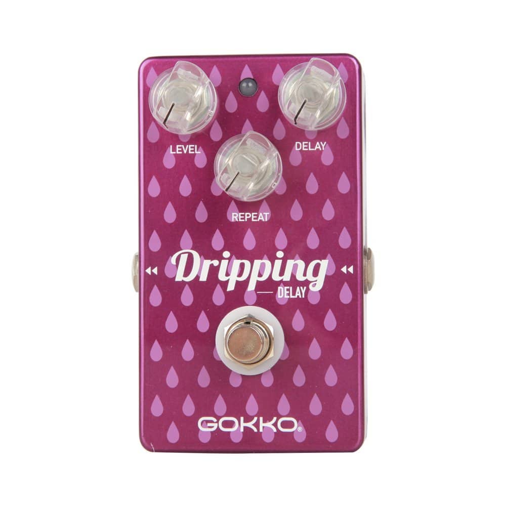 Amazon.com: GOKKO GK-22 Dripping Delay Guitar Effect Pedal with ...